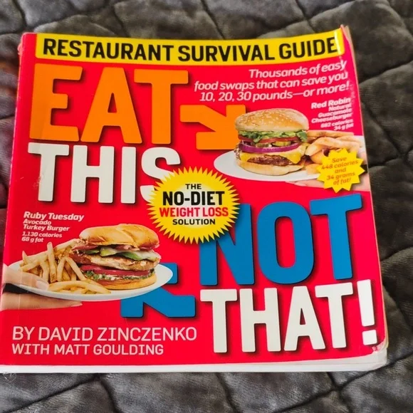 Everyday Food Magazine Stack with Red 'Eat This, Not That!' Guide - Picture 2 of 6
